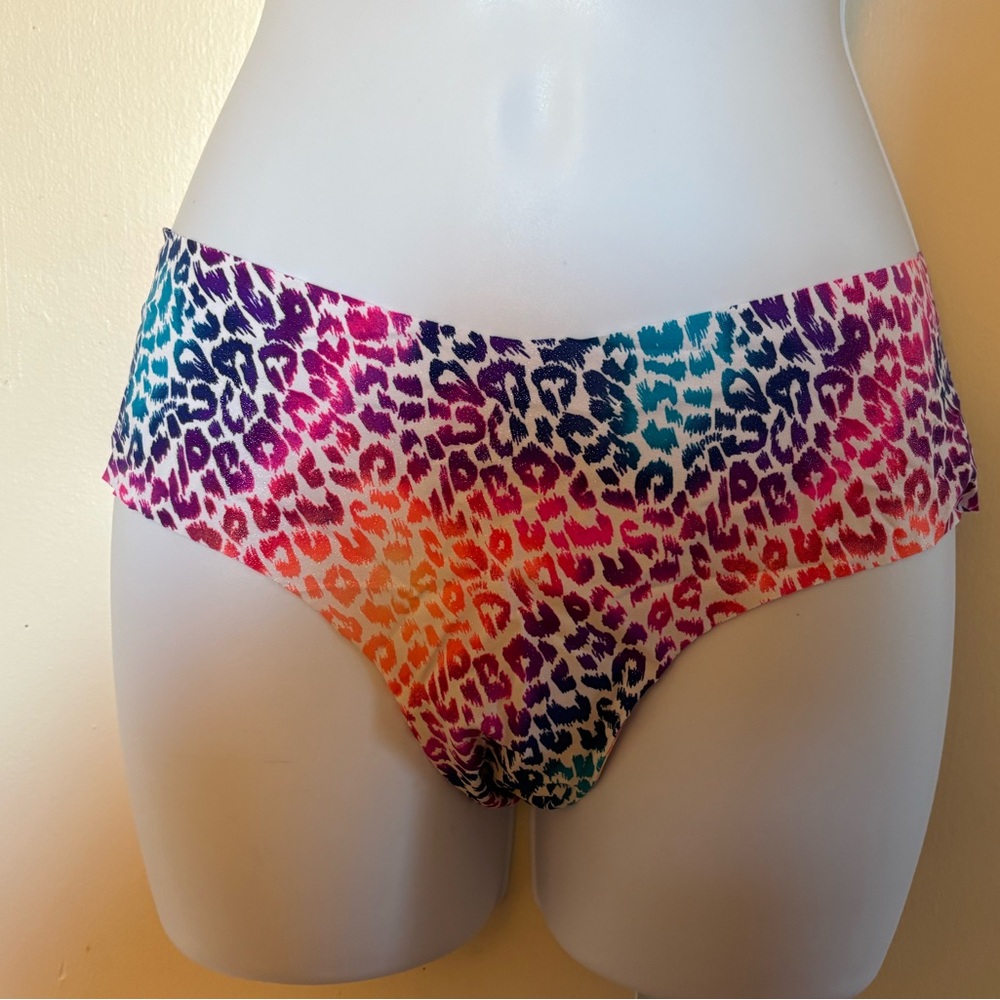 PINK Victoria's Secret Colorful Animal Print Bikini Bottom NEW no tags